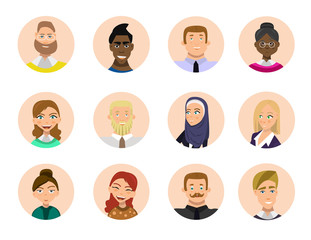 People avatars collection