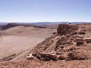 Chile desert Atacama valle de luna
