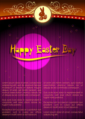 Abstract of Easter eggs. Vector and Illustration, EPS 10
