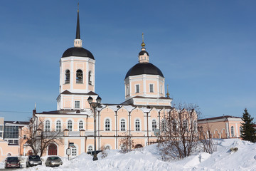 Cathedral of the Epiphany, Tomsk, Russia, founded in 1633