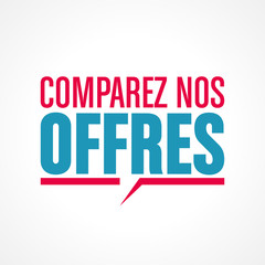 comparez nos offres