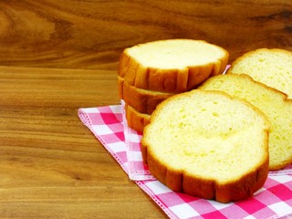 freshly baked loaf of yellow potato bread