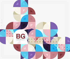 Circle banner background