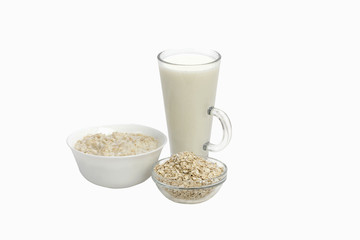 oat meal close up
