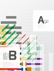 Abstract lines geometrical modern background