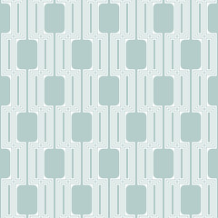 Seamless light blue and white background for your designs. Modern vector ornament. Geometric abstract pattern