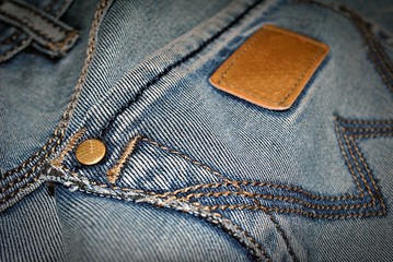 Джинсы/ карман из джинсовой ткани - 138805978