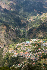Fototapeta premium Valley of the Nuns, Curral das Freiras on Madeira Island, Portugal