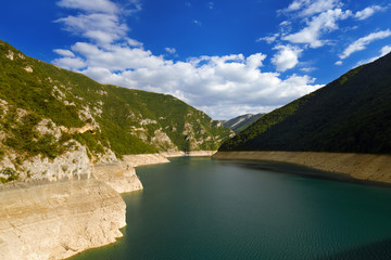 Obraz na płótnie Canvas Piva Canyon - Montenegro
