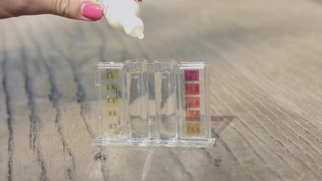 Pool water testing