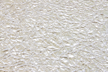 Aluminum foil texture background
