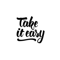 Take It Easy Lettering