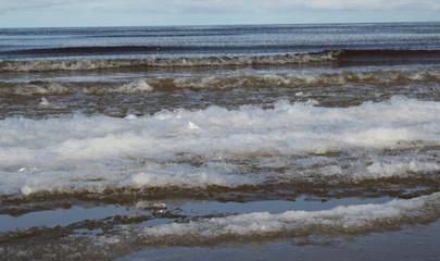 Early spring on the Riga gulf coast