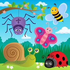 Spring animals and insect theme image 5