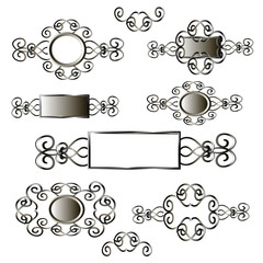 business cards, ink textures. perfect for photographer, decorator,