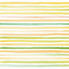Watercolor striped colorful background, hand painted - 138820550