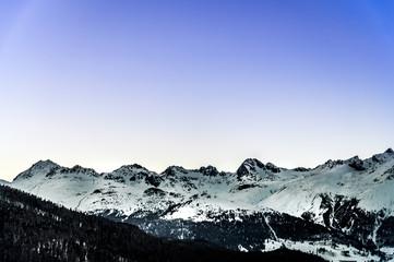 Obraz premium Swiss Alps (St. Moritz)