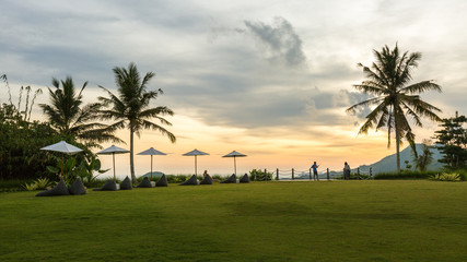 Sunset at Aura
