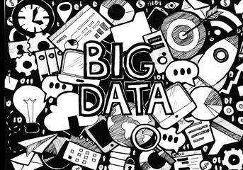 Big Data Black White