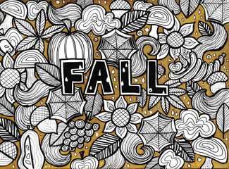 Fall Seasonal Doodle