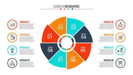 Creative concept for infographic.