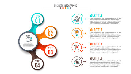 Creative concept for infographic.