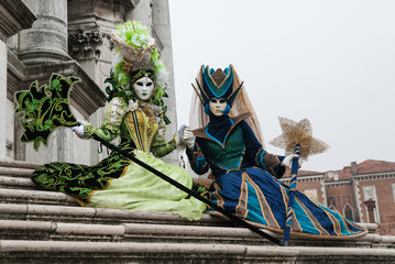Carnaval de venise photo masque
