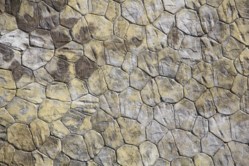 stone wall surface can use as background pattern or texture with real light
