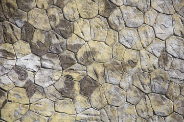 stone wall surface can use as background pattern or texture with real light
