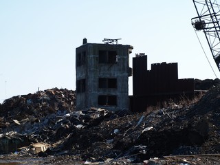 スクラップ　処理場