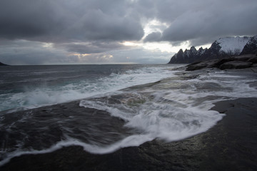 Norway - The waves of Senja