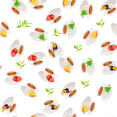 illustration of tea cup