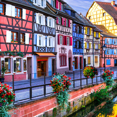 Colorful towns of Europe - Colmar in Alsace, France
