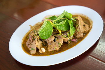 The famous Thai spicy food call 