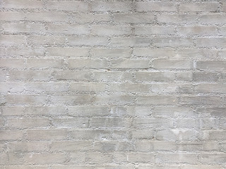 white brick wall texture and background. Abstract Rectangular pattern.