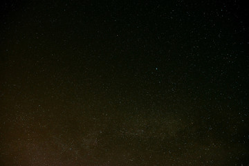 Obraz premium Black night sky plenty of stars with