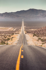 Highway in the American Southwest, USA