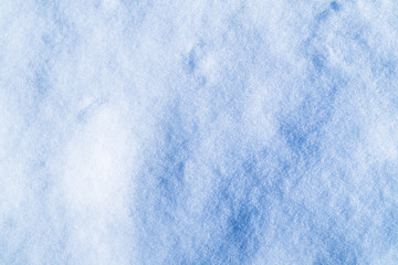 Freshly fallen snow