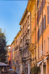 Obraz premium The colorful buildings of Modena