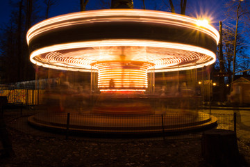 carousel in park