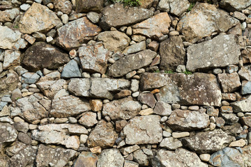 Rock stone wall texture