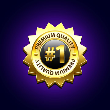 Premium Quality Gold Emblem