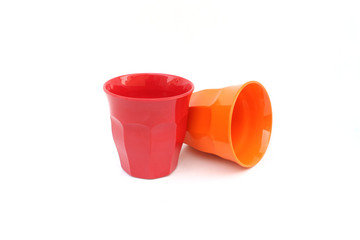 red cup on isolated