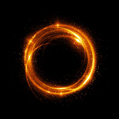 Abstract neon background. luminous swirling. Glowing spiral cover. 
Black elegant. Halo around. Power isolated. Sparks particle. Space tunnel. Glossy jellyfish. LED color ellipse. Glint glitter