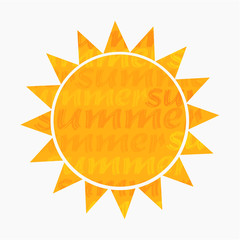 Sun illustration vector