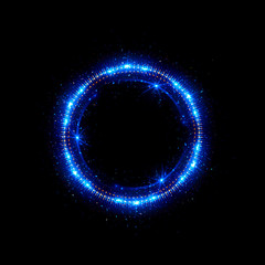 Abstract neon background. luminous swirling. Glowing spiral cover. 
Black elegant. Halo around. Power isolated. Sparks particle. Space tunnel. Glossy jellyfish. LED color ellipse. Glint glitter