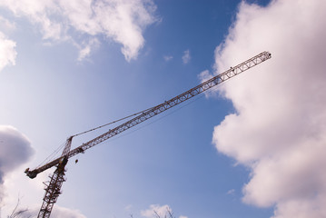 crane and sky