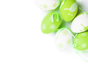 Colorful easter eggs