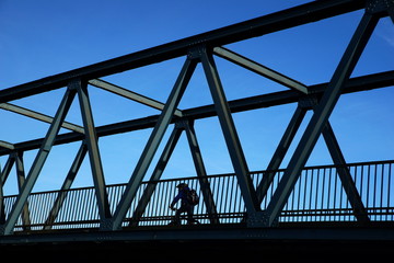 Stahl,Stahlträger,Stahlbrücke