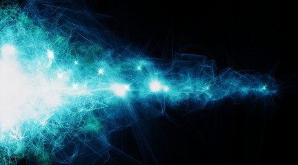 fisica, quantistica, filamenti, neuroni, connessioni,